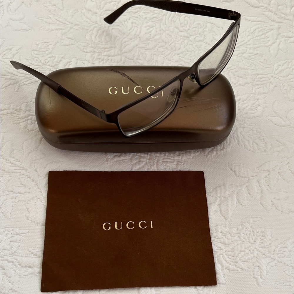 Gucci glasses frame with case